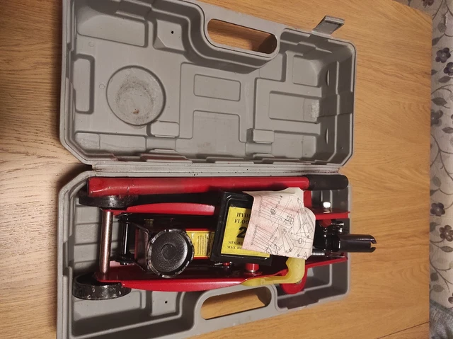 Cric idraulico Auto con carrello