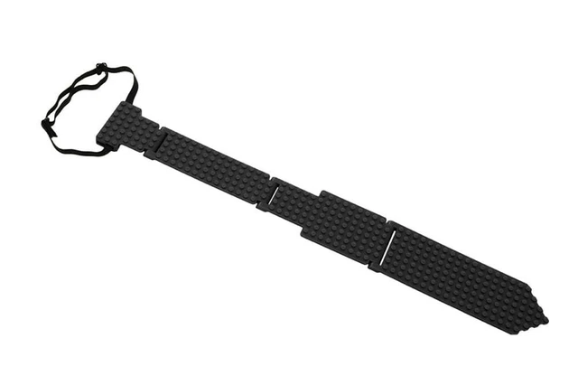 Bricky Blocks Kid and Adult Black Costume Necktie