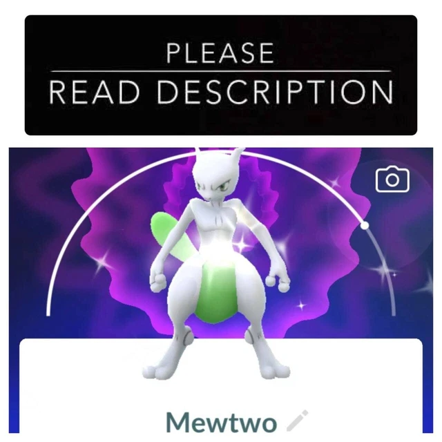 Pokémon GO – Shadow Mewtwo Cromato (purificato) – Scambio Per 1M Polvere O PTC – 2024