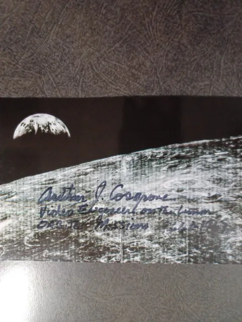 ARTHUR COSGROVE Hand Signed Autograph 4X6 PHOTO  - KODAK ENGINEER NASA APOLLO