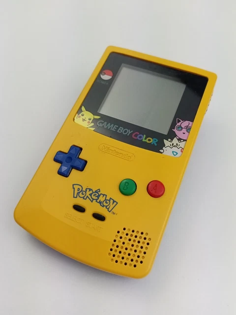 Nintendo Game boy color édition pokemon Pikachu gameboy GBC Nintendo Game boy color édition pokemon Pikachu gameboy GBC