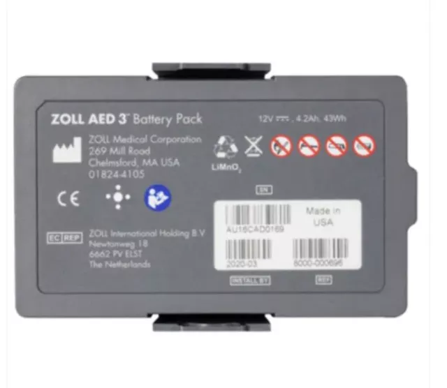 Pack Batterie ZOLL AED 3