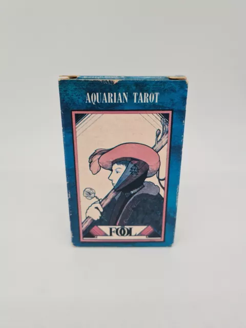 Aquarian Tarot von 1970 Morgan Press New York David Palladini RARITÄT Vintage