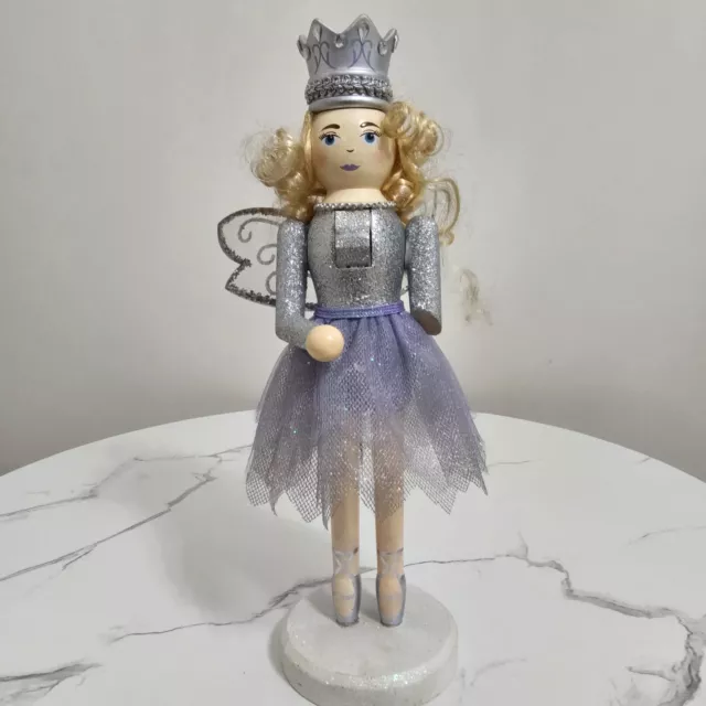 Purple Christmas Nutcracker Fairy Ballerina Princess (Note)