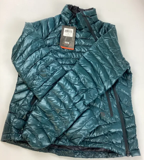 Mountain Hardwear Women's Ghost Whisperer Recycled Nylon Jacket Medium Teal