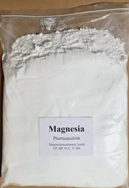 1000 g Magnesia Magnesiapulver Chalk