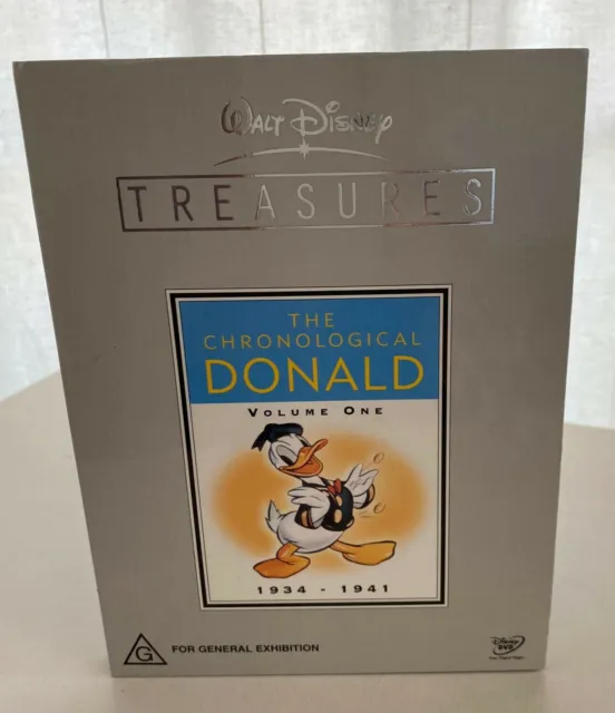 Walt Disney Treasures The Chronological Donald Volume One DVD Pal  R4