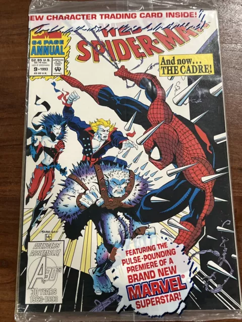 Marvel Web Of Spider-Man 1993 64 Page Annual #9 Sealed Comic