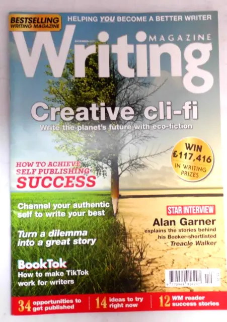 Writing magazine Dec 2022 Creative Cli-fi Eco-fiction +Self publishing Success