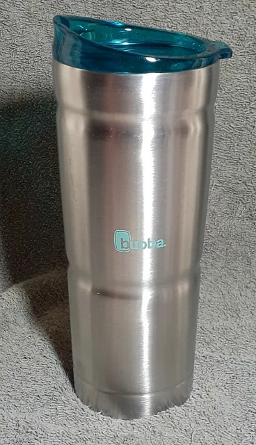 bubba Straw Envy Vacuum-Insulated Stainless Steel Tumbler 24oz Teal Lid~NO STRAW