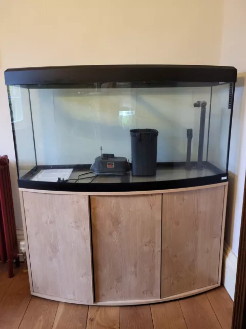 Large Fluval Vicenza 260 Aquarium Fish Tank With External Filter and Heaters