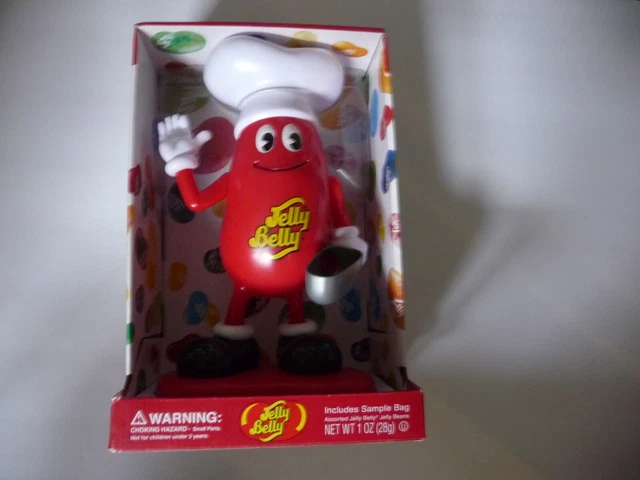 NEW Mr. Jelly Belly Standing Bean Machine Jelly Bean Dispenser Scoop Candy HTF