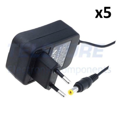 Conn 1pcs  Alimentatore switching 12VDC 3A Conn 5,5/2,5 36W Spina EU 