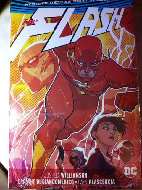 The Flash Rebirth DLX ED BK 1 brand new/sealed  DC HD cover Joshua Williamson