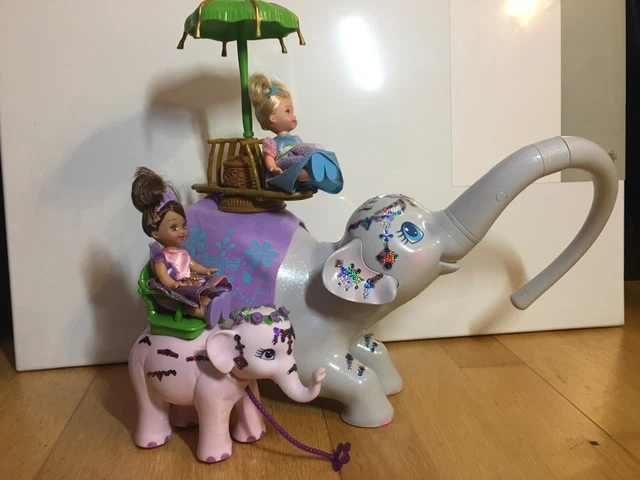 Barbie with best sale elephant