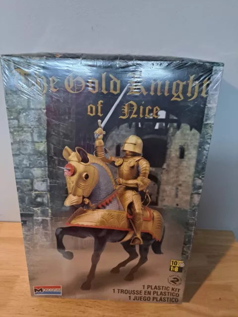 Monogram 2011 The Gold Knight Of Nice 1:8 Scale  Model  Kit Factory Sealed