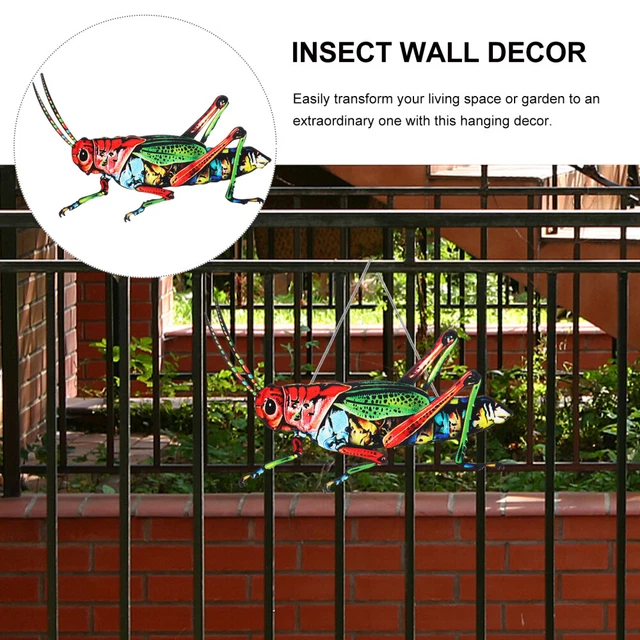 Wrought Iron Insect Pendant Wall Hooks Decorative Home Decor Wall Decoration 2