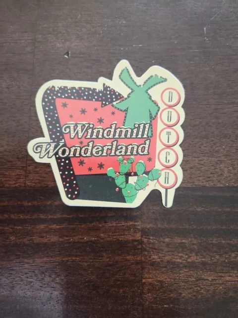 *NEW* Dutch Bros December 2023 Windmill Wonderland Cactus Holiday Sticker