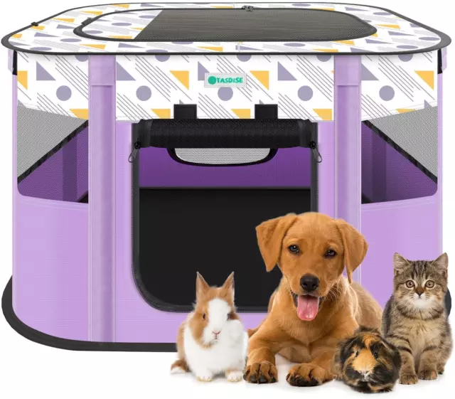 Box Portatile per Cani Gabbia Portatile Pieghevole per Gatti E Conigli per Viagg