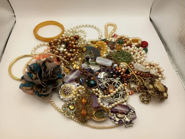 Jewellery Mixed Unsorted Joblot Bundle 1000g