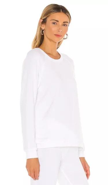 Michael Lauren James Sweatshirt White Long Sleeve Casual S $97 2