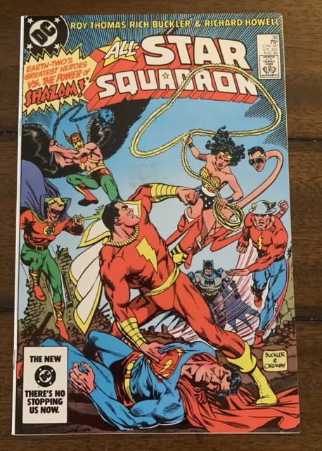 DC Comics All Star Squadron #36 1984 VF Superman vs Shazam! Combined Shipping