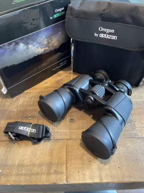 opticron oregon 10x50 binoculars wide field porro prism