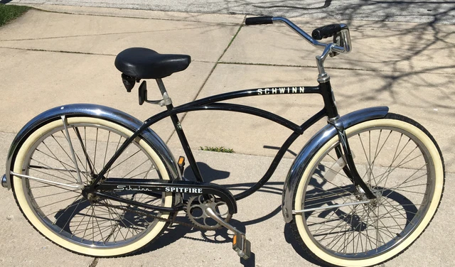 VINTAGE 1956 SCHWINN Spitfire 26 Bicycle Rare Original Paint Woman s No. W42918 269.00 PicClick