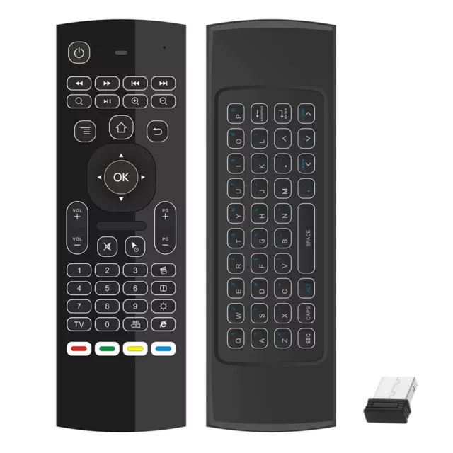 Wireless Remote Control Keyboard Air Mouse 2.4G For Android TV Box Mini PC