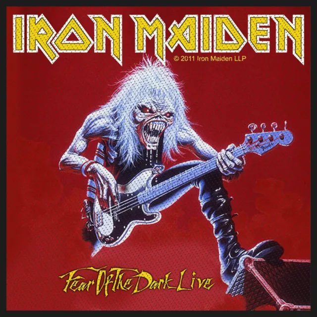 IRON MAIDEN - Patch Aufnäher Fear of the dark live