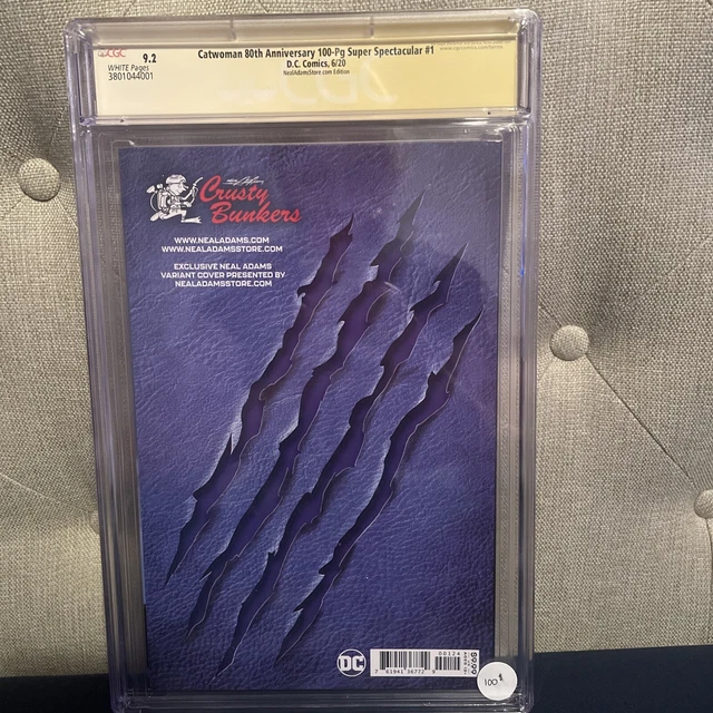 catwomen 80th Anniversary 100pg Super Spectacular #1 CGC signature Serious 2