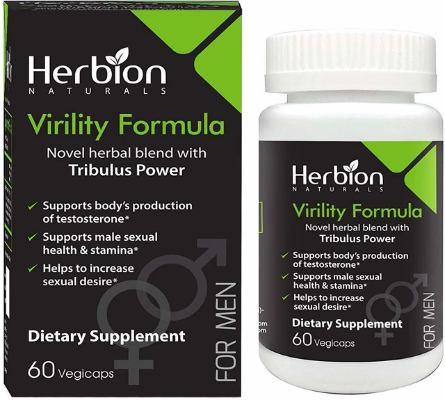 Virility Formula by Herbion, 60 cápsulas