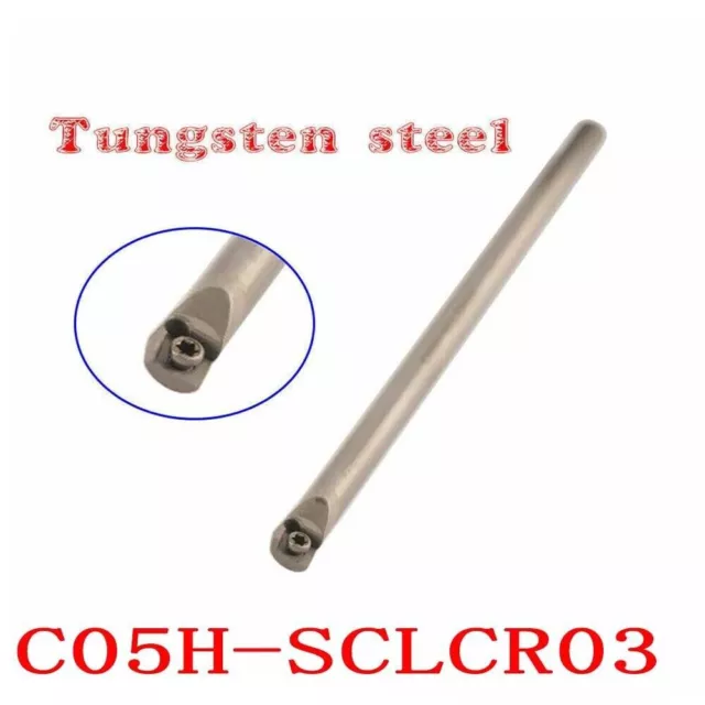 C05H-SCLCR03 5mm CNC lathe Tungsten turning tool holder boring bar for CCGT03