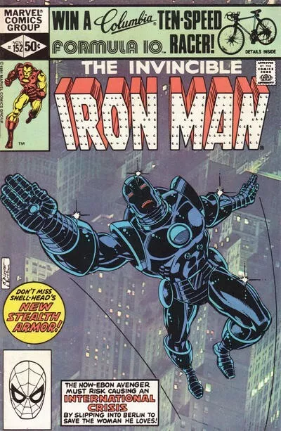 Iron Man, The Invincible #152 Marvel Comics 11/81 (VF 8.0/Stock Pic)