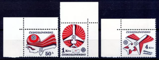 60 J. CSA, MiNr.: 2727 -9, unmoun ted mint/never hinged, 1999,  Tschechoslowakei