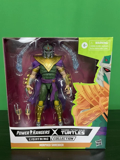 Power Rangers X TMNT Lightning Collection Morphed Shredder Green Ranger MMPR-NEW