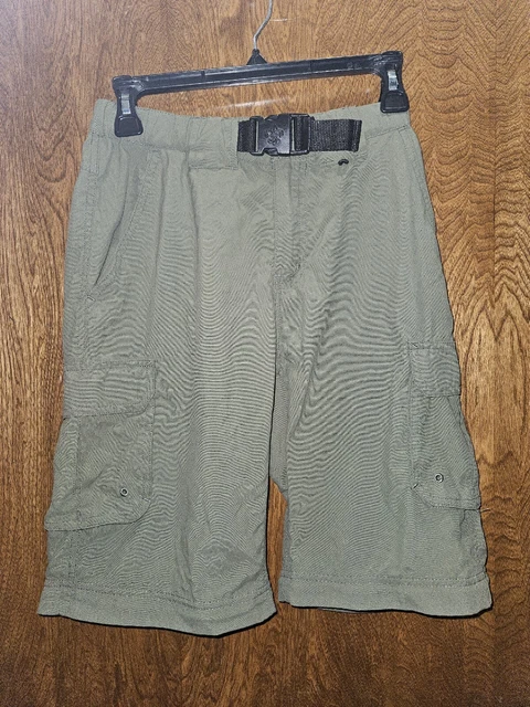 Boy Scouts of America BSA Men Green Switchback SHORTS ONLY Uniform Relaxed XS