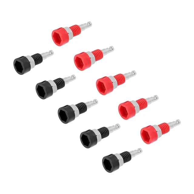 Panneau Adaptateur Banane 10 Pcs Connecteur Jack Femelle Banane 2mm Mini Connecteur Pour Instrument Électronique