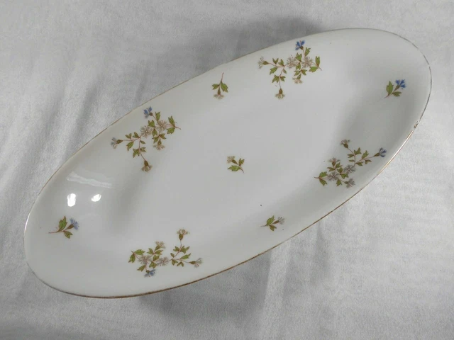 Magnifique Coupe / Corbeille A Pain Porcelaine De Limoges