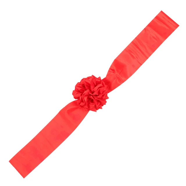 Gros Noeud D'emballage Cadeau Coupe De Ruban Arcs Rouges Arcs Cadeaux K