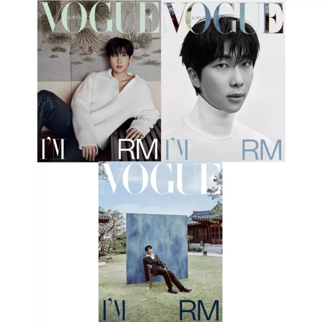 VOGUE KOREA MAGAZINE 2023 June BTS RM K POP, K STAR, K FASHION, whole