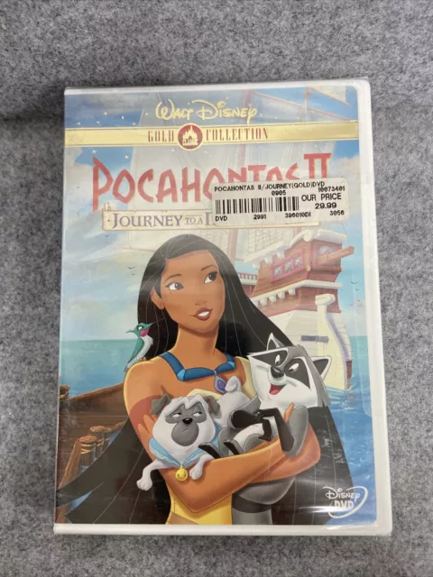 Pocahontas II: Journey To A New World (DVD, 2000, Gold Collection Edition)-👍👍
