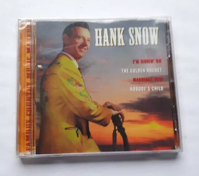 Hank Snow ;Famous Country Music Makers-2001 Remastered UK CD Album -Still Sealed