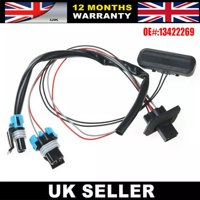 TAILGATE / BOOT OPENING SWITCH Fits for Vauxhall INSIGNIA ESTATE 13422269 UK
