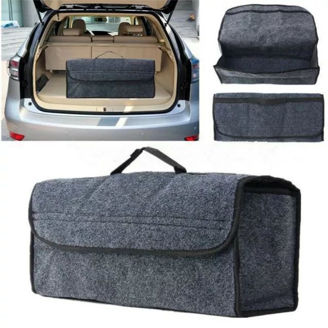 Car SUV Interior Carpet Boot Trunk Tidy Organiser Storage Bag Collapsible Bag
