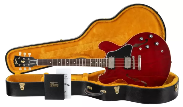 Gibson 1961 ES-335 Reissue Sixties Cherry Custom Shop Collection Gitarre Koffer