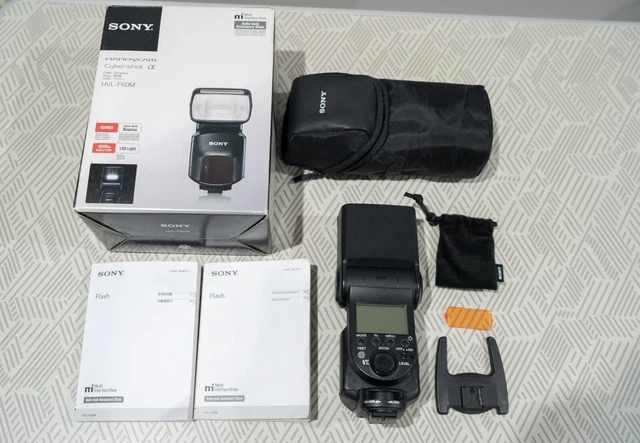 Sony HVL-F60M Flash and LED, very good condition