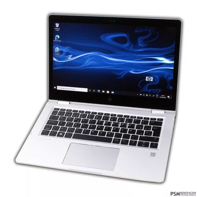 Portátil HP ELITEBOOK X360 I5-7300U 2.6GHZ 16GB DDR4 256GB SSD SI CARGADOR P2199