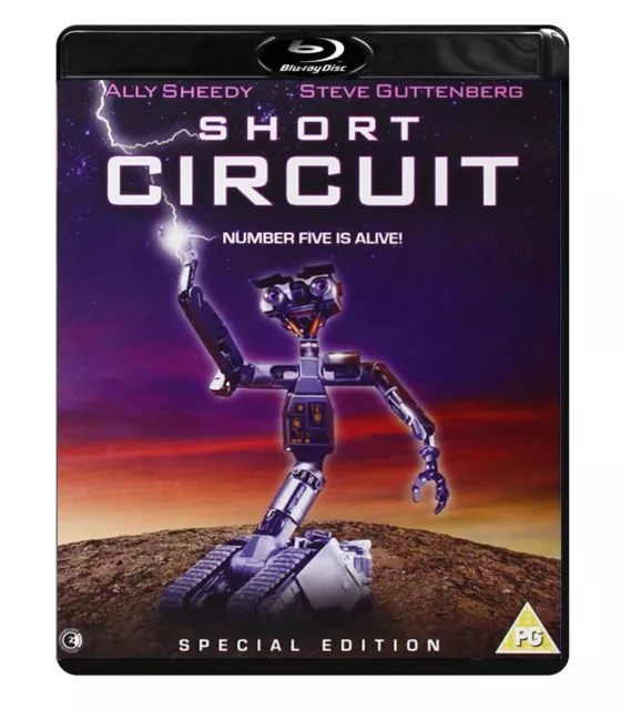 SHORT CIRCUIT [Blu-ray Disc] (1986) Classic 80s Film Johnny Number Five #5 Movie