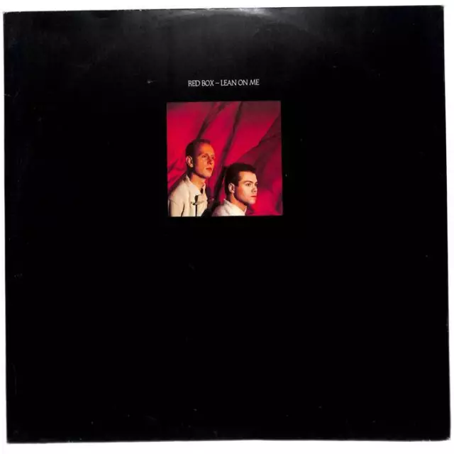 Red Box Lean On Me UK 12" Vinyl Record Single 1985 W8926T Sire 45 VG+